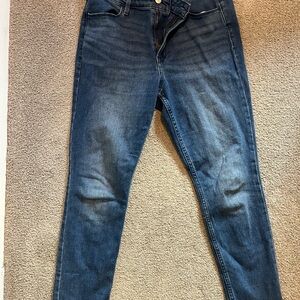 Old Navy Dark Blue Women's high rise wow super Skinny Jeans